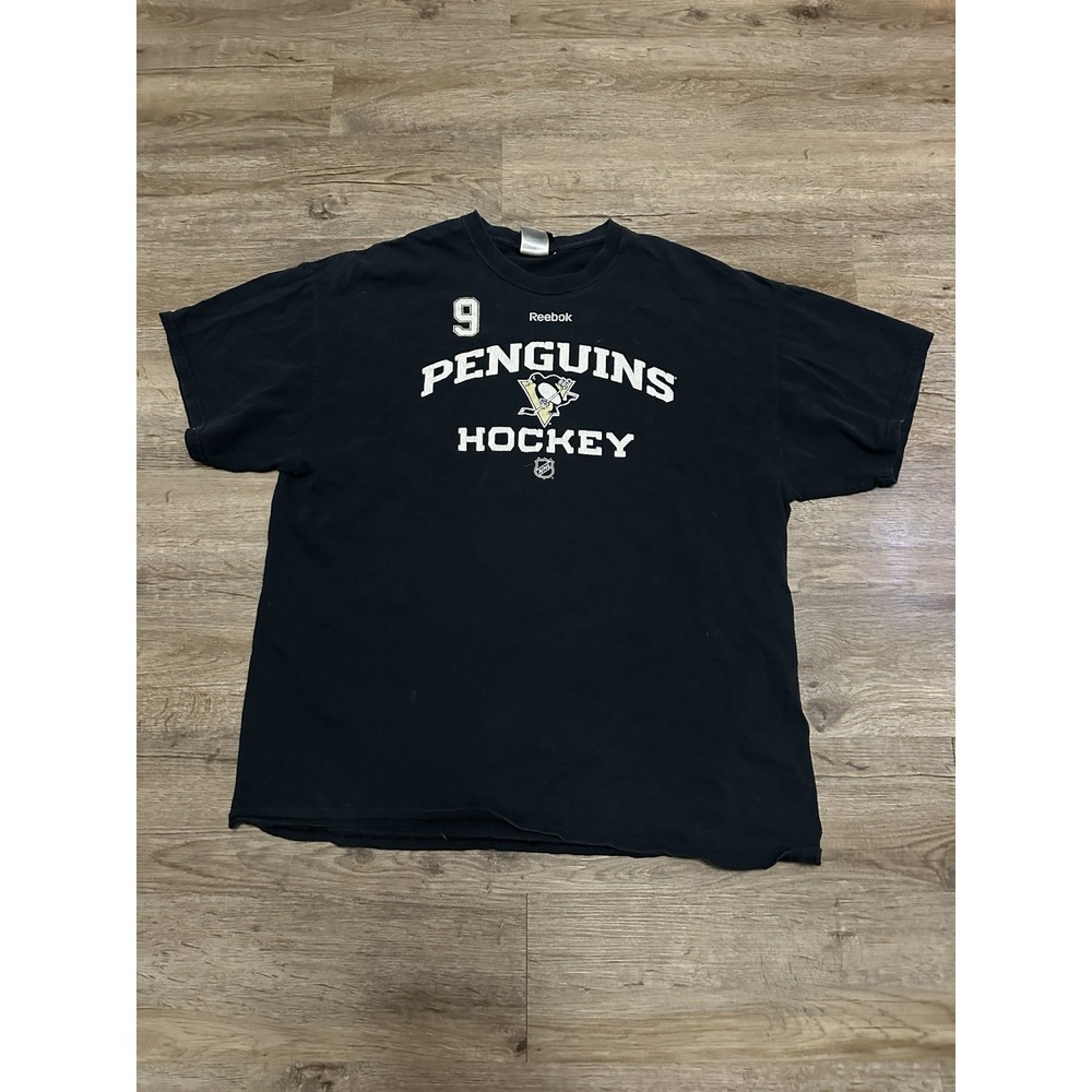Pittsburgh Penguins Pascal Dupuis #9 Reebok Size XL‎ Black T-Shirt